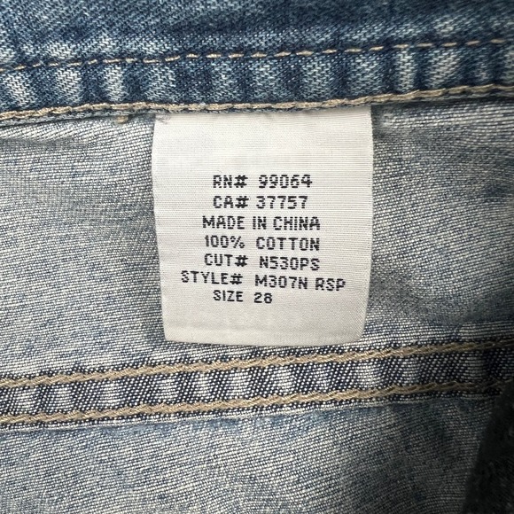 Vintage Billabong Wide-Leg Surf Jeans Men's 29x28.5" Light Wash Blue Baggy Y2K - Picture 7 of 9